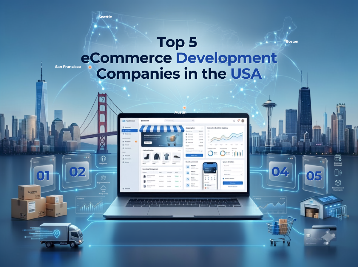 Top 5 eCommerce Development Companies in the USA